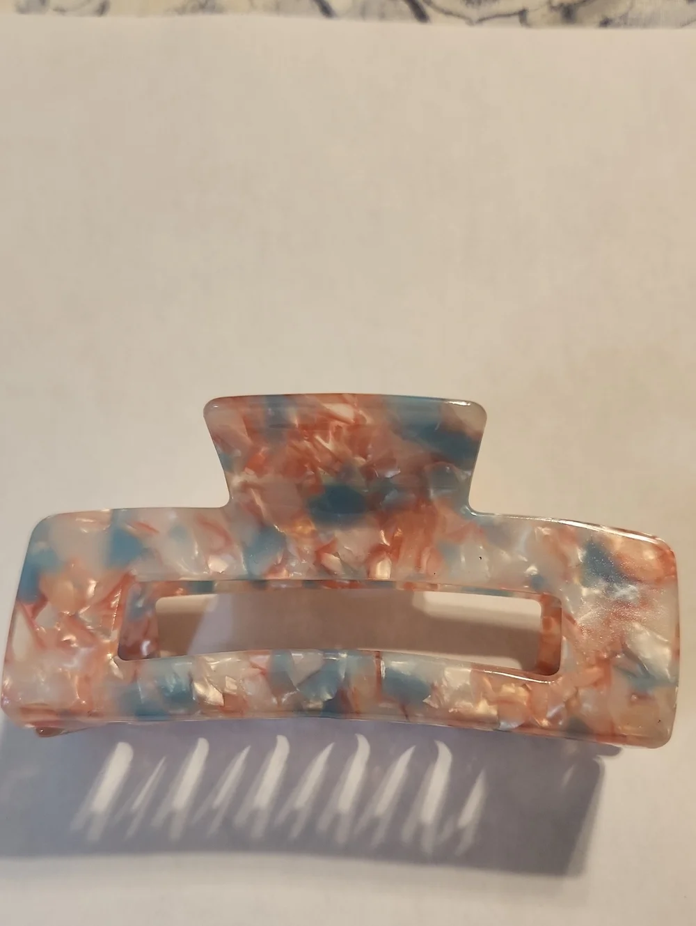 NWOT Acetate Hair Clip 4 inches